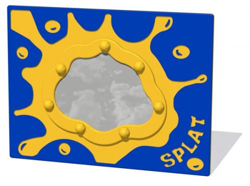 Splat Mirror Play Panel