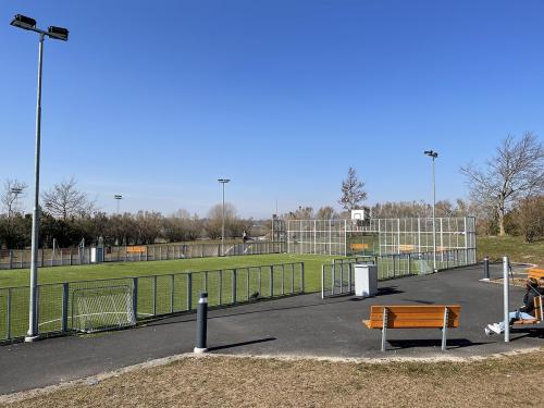 Super Multiarena 13 x 6 med basket och fotboll-RAL