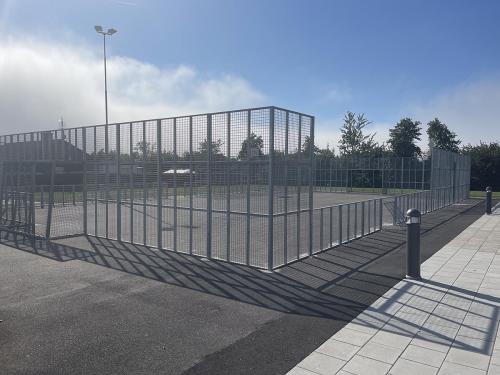 Super Multiarena 20 x 10 med basket och fotboll