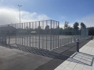 Super Multiarena 20 x 10 med basket och fotboll