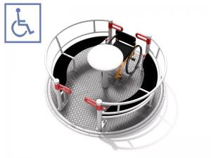 Tillgänglighetsanpassad karusell