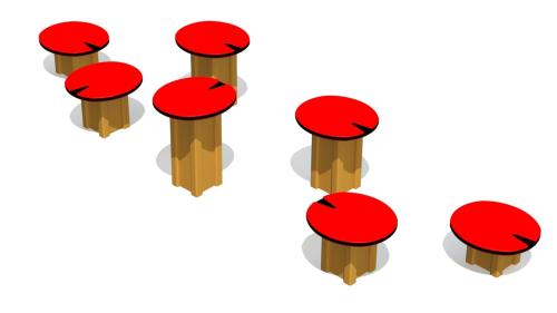 Balanssteg NÄCKROSOR