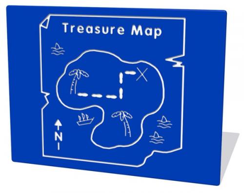 Treasure Map Play Panel