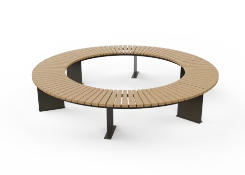 Backless bench RIGA