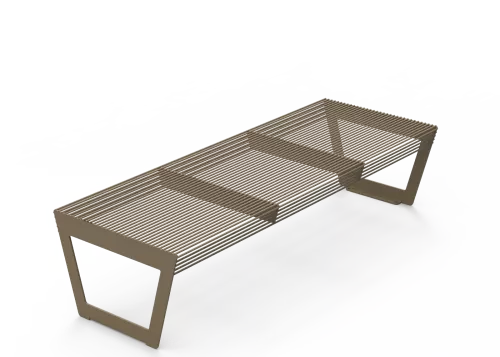 Backless bench ARTE