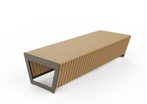 Backless bench RIGA