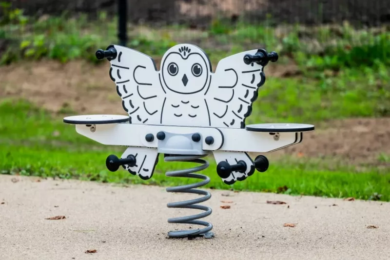 Fjädergunga SNÖUGGLA