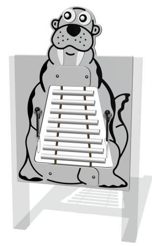 Wally the Walrus Musical Panel