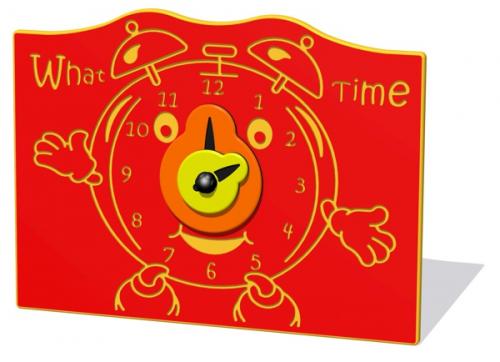 What Time Alarm Clock Play Panel
