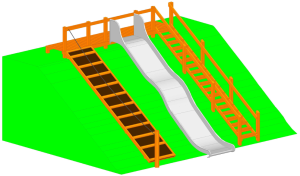 Tillgänglig Rutsch modell 3