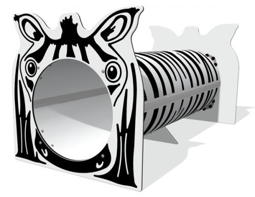 Zebra Crawl Thru Play Tunnel