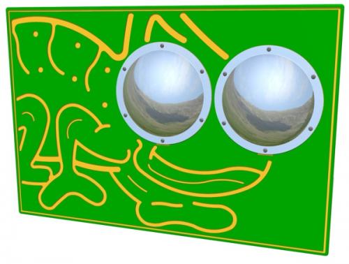 Zoom Bug Eyes Chameleon Play Panel