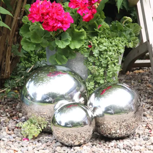 Klot Silver ELDgarden olika storlekar