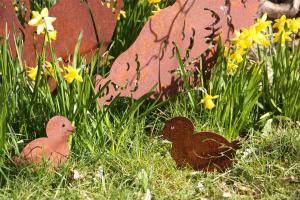 Trädgårdsdekoration kyckling ELDgarden