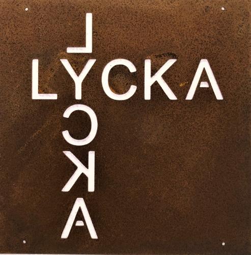Skylt till armeringsjärn Lycka Lind Decoration