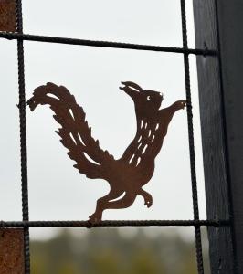 Skylt till armeringsjärn Ekorre Lind Decoration