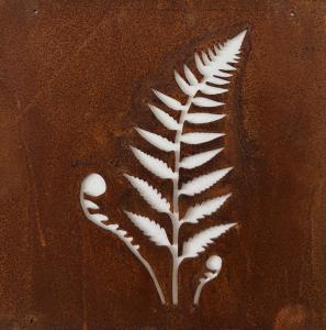 Skylt till armeringsjärn Ormbunke Lind Decoration