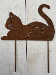Katten Simba liggade Lind Decoration