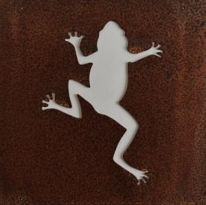 Skylt till armeringsjärn Groda Lind Decoration