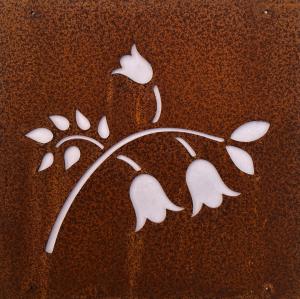 Skylt till armeringsjärn Blåklocka Lind Decoration