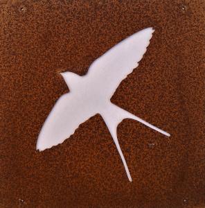 Skylt till armeringsjärn Svala Lind Decoration