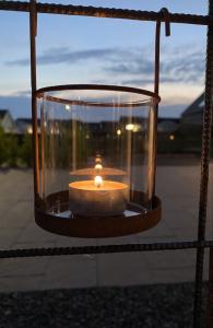 Hängande ljusstake till armeringsnät Lind decoration