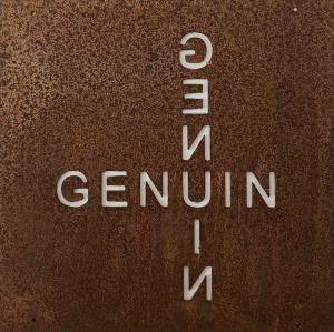 Skylt till armeringsjärn Genuin Lind Decoration