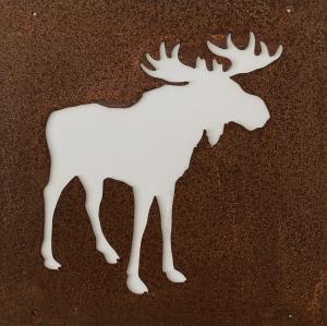 Skylt till armeringsjärn Älg Lind Decoration