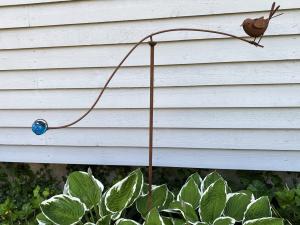 Vindflöjel 3D fågel Lind decoration