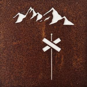 Skylt till armeringsjärn Ledkryss Lind Decoration