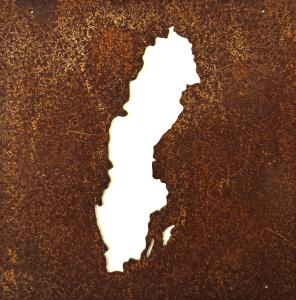 Skylt till armeringsjärn Sverige Lind Decoration