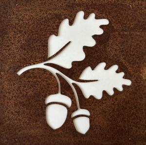 Skylt till armeringsjärn Ekollon Lind Decoration