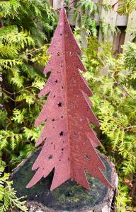 Stående 3D gran Lind Decoration