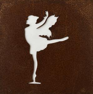 Skylt till armeringsjärn Ballerinaälva Lind Decoration