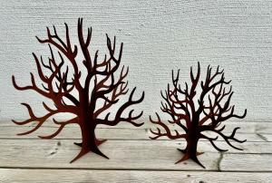 Rostigt träd 3D Lind decoration