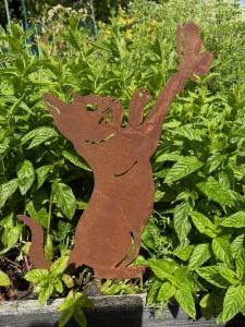 Garden Decoration Tusse Playing Lind Decoration