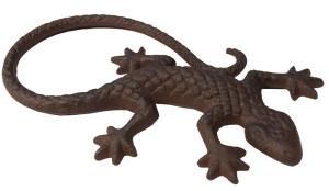 Ödla i gjutjärn ELDgarden