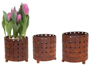 Marschallkruka Näver rund rost 3-set ELDgarden