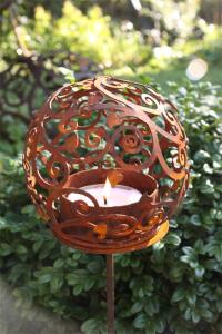 Värmeljushållare blomklot mini ELDgarden