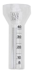 Extra glas till regnmätare ELDgarden