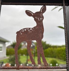 Skylt till armeringsjärn Bambi råddjur Lind Decoration