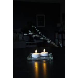 Värmeljus LED inbyggd timer 2 -pack