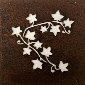 Skylt till armeringsjärn Murgröna Lind Decoration