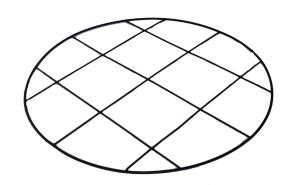 Nät till växtstöd Pion rost ELDgarden