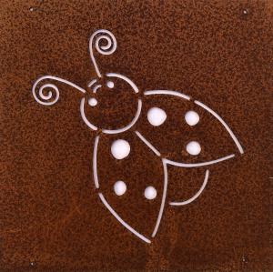 Skylt till armeringsjärn Nyckelpiga Lind Decoration