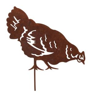 Trädgårdsdekoration Pickade höna ELDgarden