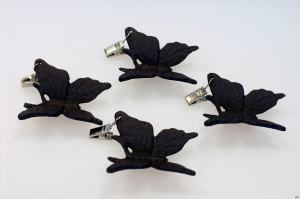 Duktyngder 4-pack fjäril silkflower