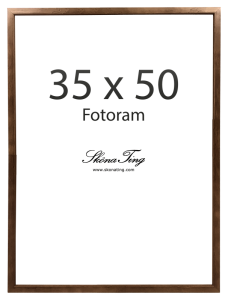 Tavelram 35 x 50 för mellan posters Sköna Ting