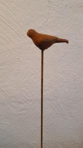 Fågel på pinne Two Faces