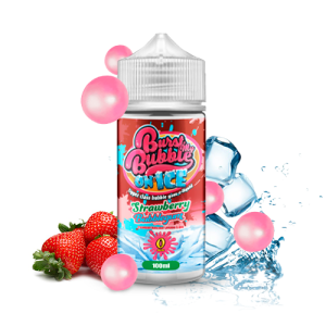 Strawberry Bubblegum Ice (shortfill) - Burst My Bubble on ICE